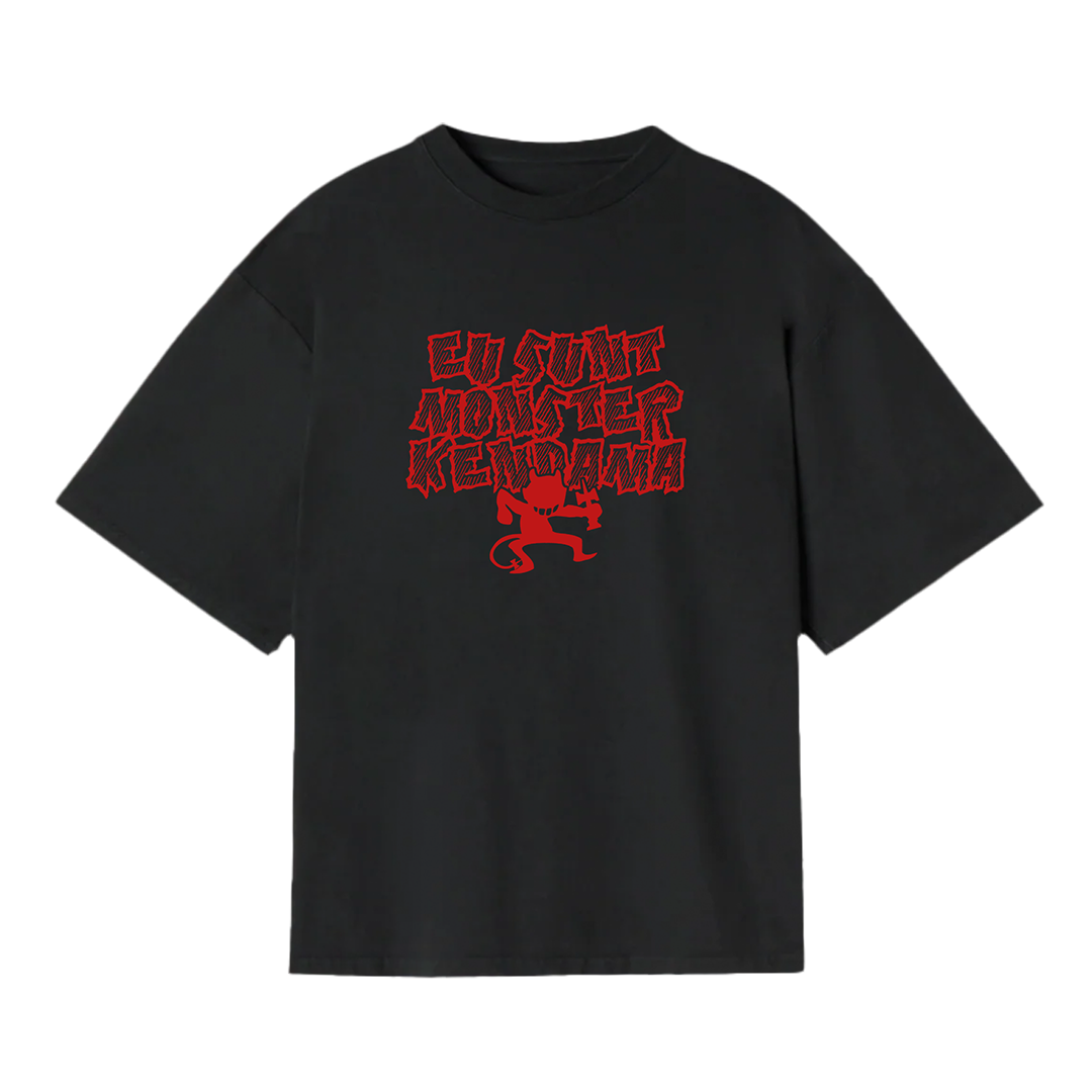 Tricou EuSuntMonsterKendama Negru