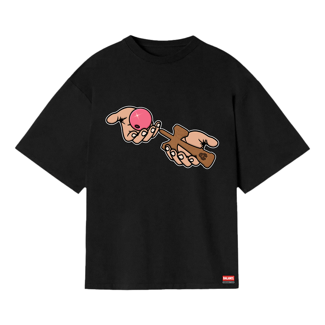 Tricou 67 Kendama Negru